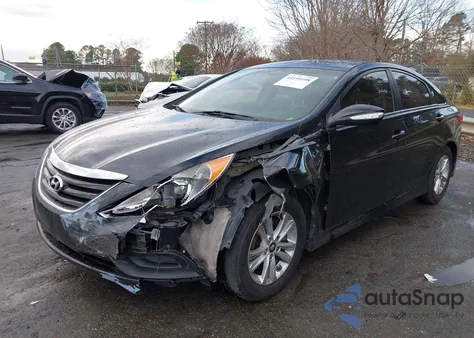 2014 Hyundai Sonata Gls из США, поврежденный, VIN 5NPEB4AC2EH920688
